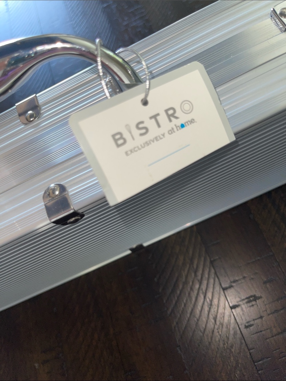 Bistro BBQ Wood Handle Tool Set in Case NWT unused - Picture 4 of 5